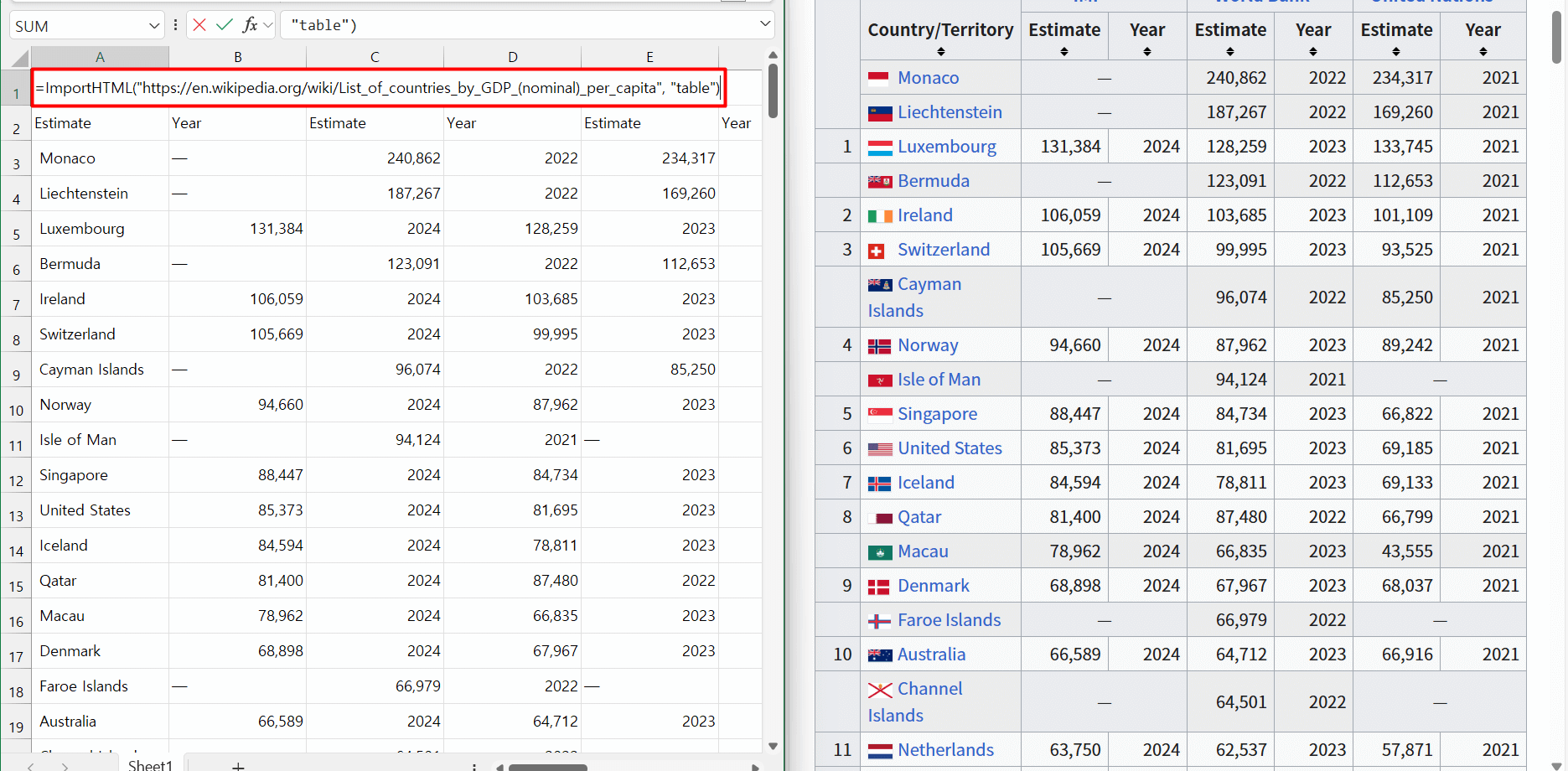 엑셀-웹-크롤링-함수