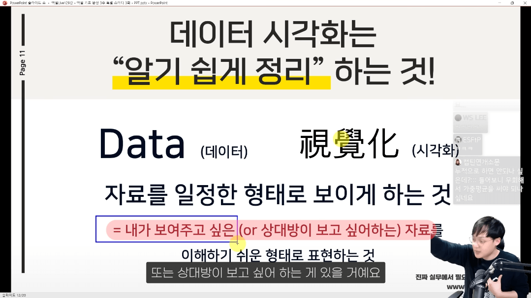 엑셀 데이터 시각화 핵심 원리 (1)