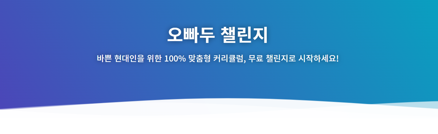 오빠두챌린지